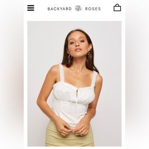 Backyard Roses Ally Top